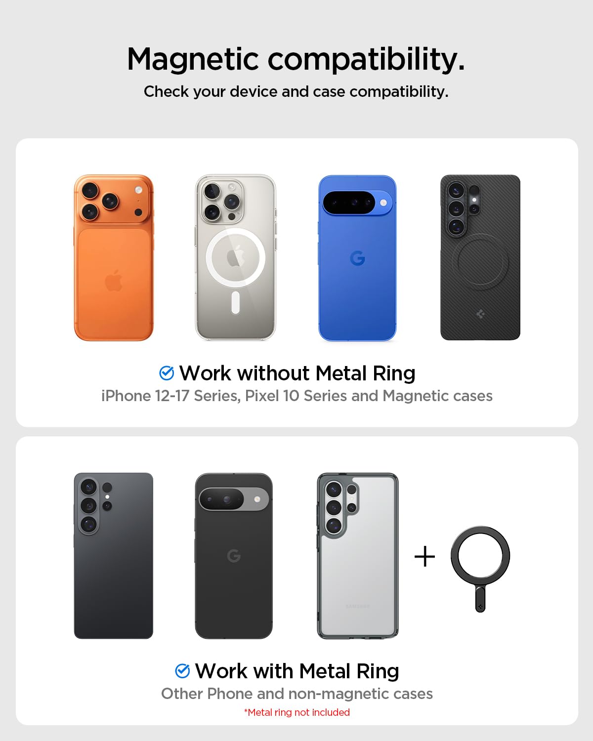 Spigen STIK retail packaging and label showing product details