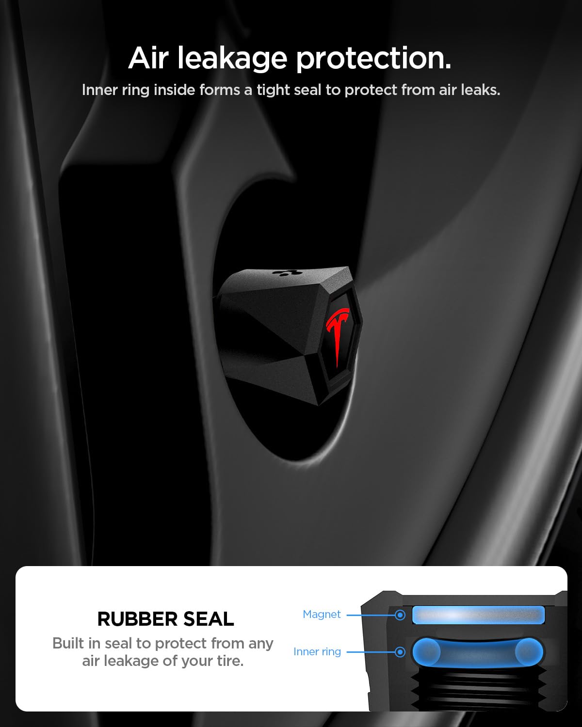 Spigen cap beside a coin illustrating compact size and portability benefit