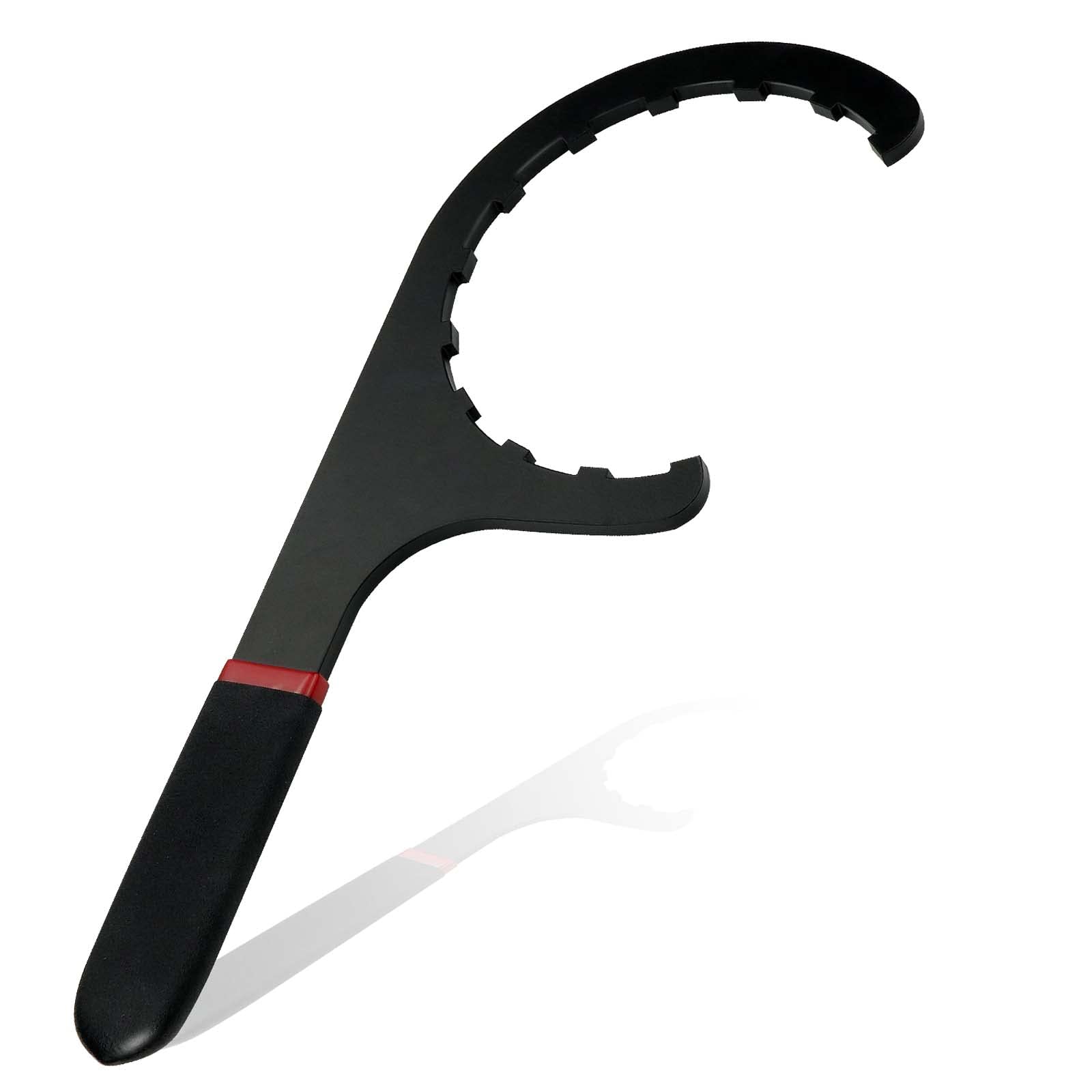 Sporthfish side profile highlighting 5mm stainless-steel C-shape for high torque strength