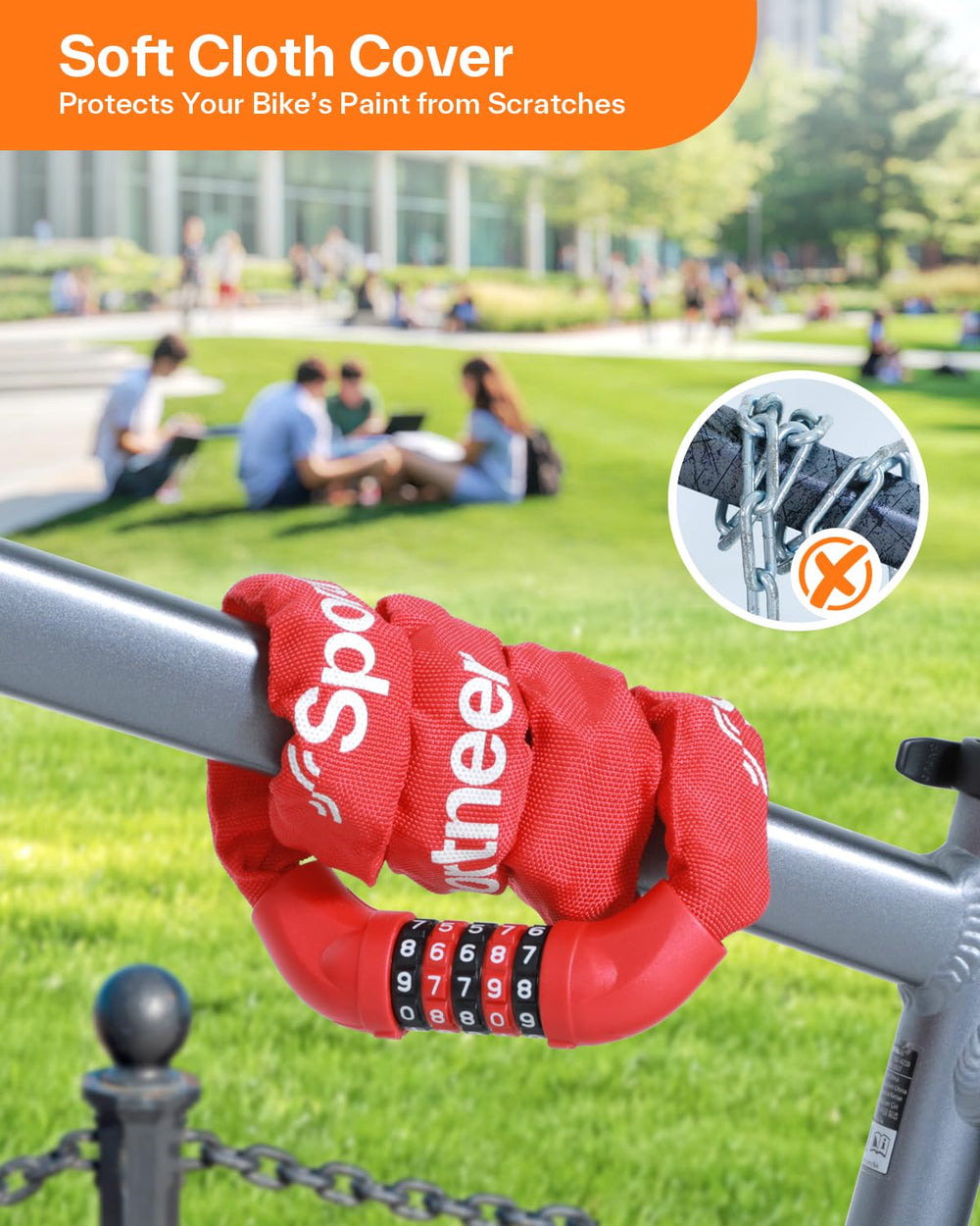 Sportneer multiple lengths laid out to compare portability and reach