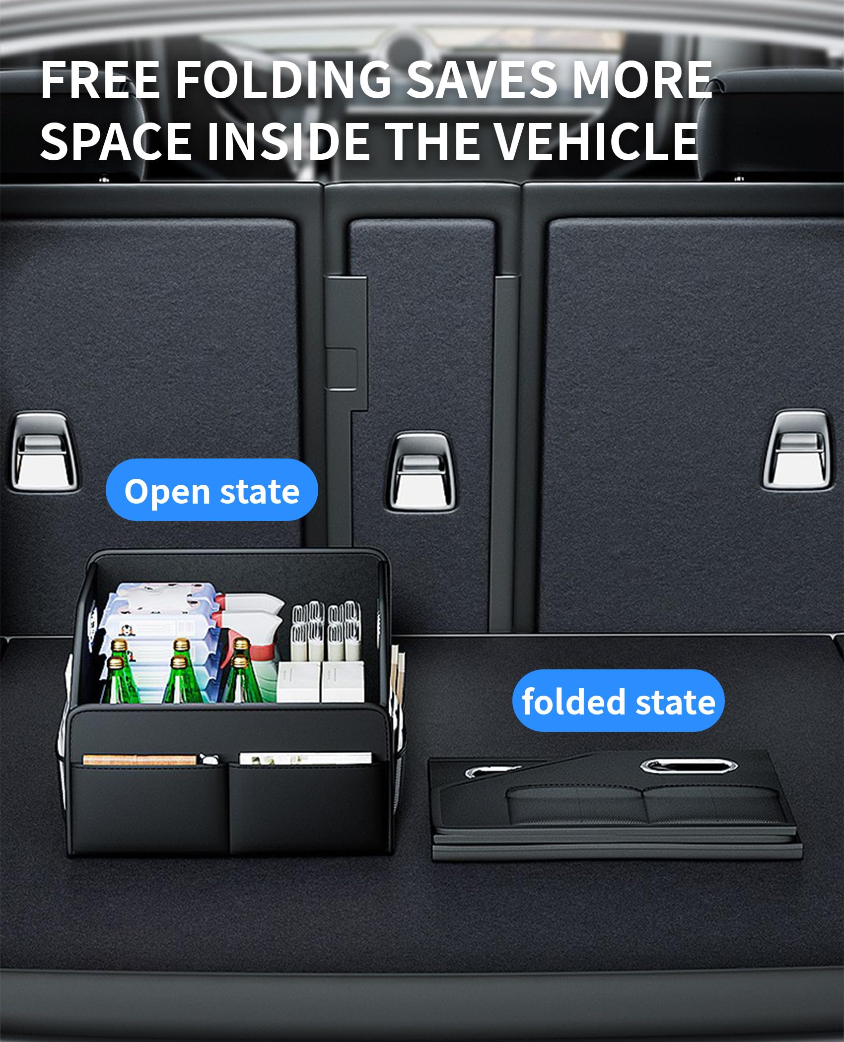 SportySizz organizer loaded with snacks and gadgets for quick access