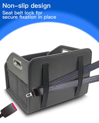 SportySizz strap and buckle detail securing caddy and preventing sliding