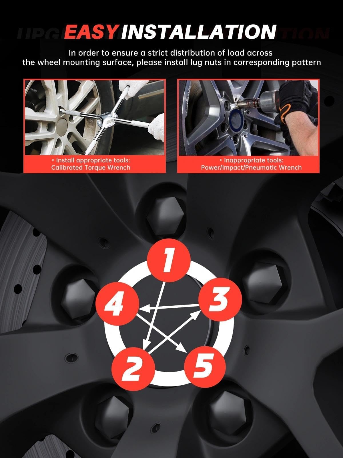 Sposuit lug nut on truck wheel in lifestyle scene showing durable finish and aesthetic benefit