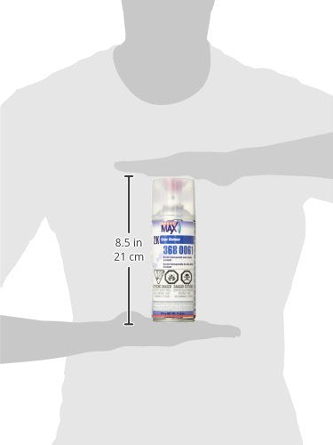 SprayMax aerosol nozzle close-up demonstrating unique nozzle for spray‑gun results benefit: controlled spray