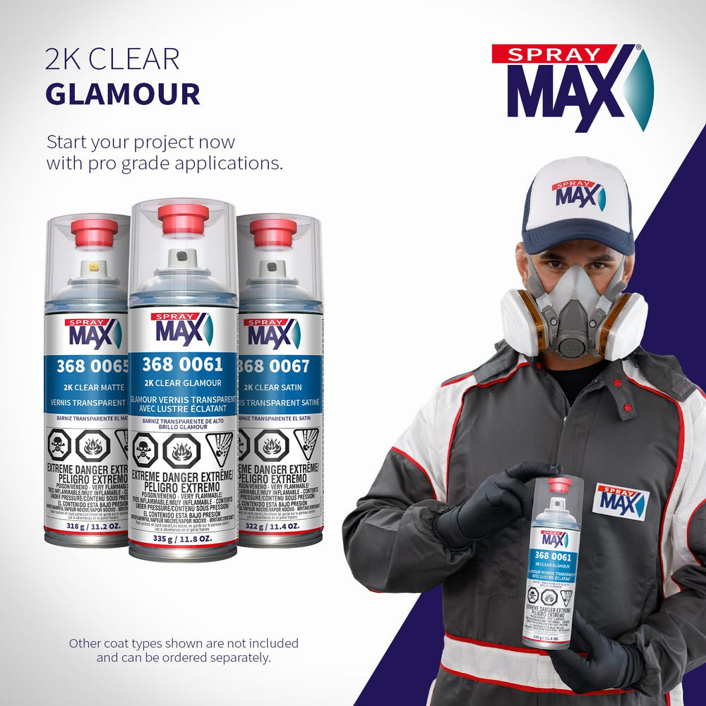 SprayMax lifestyle garage setting showing professional results in a home or shop