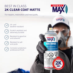 SprayMax matte clear nozzle detail for precise spray control and accuracy