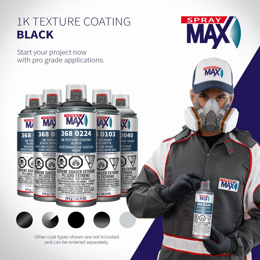 SprayMax can beside a ruler showing scale and easy aerosol application