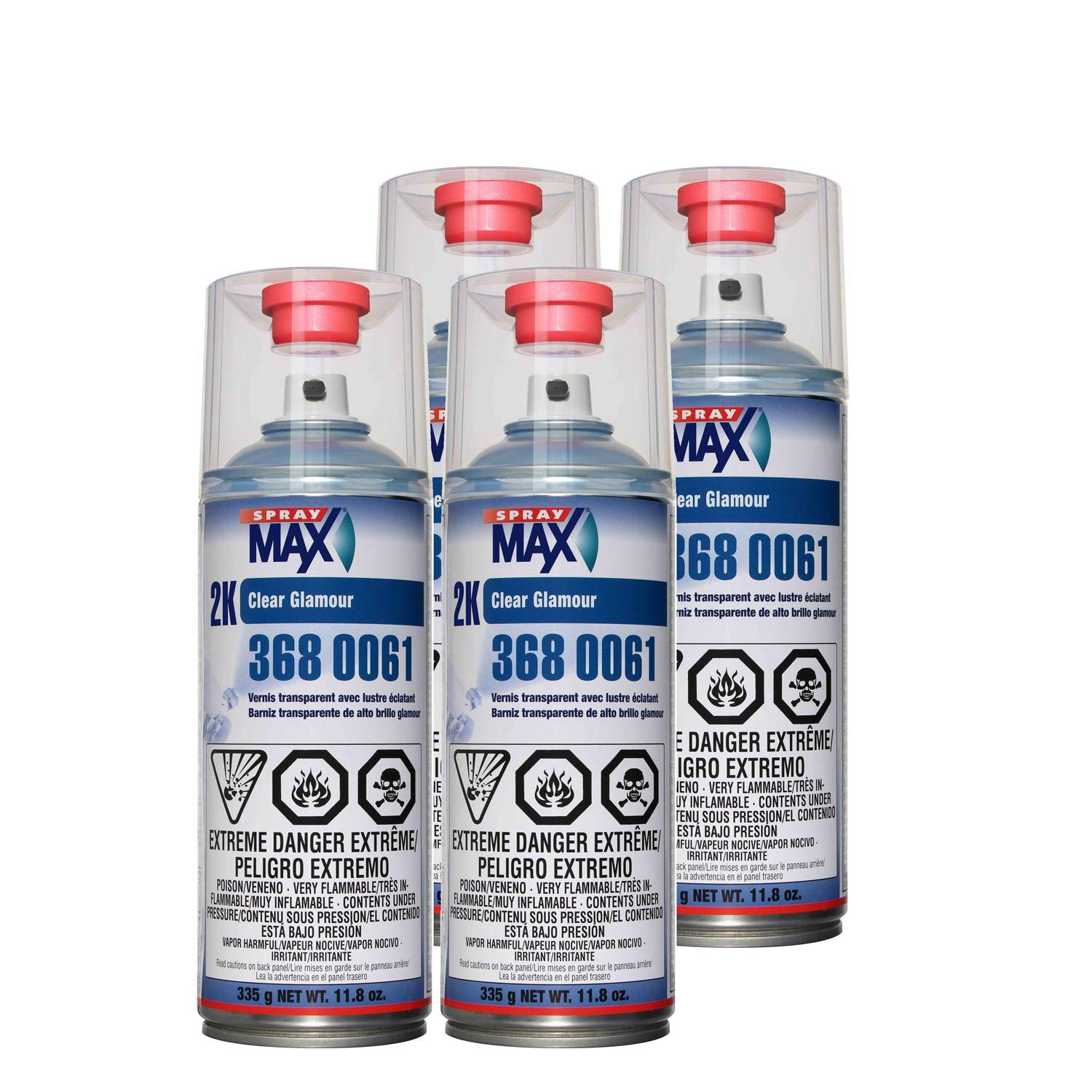 SprayMax front packaging shows smooth high-gloss protection