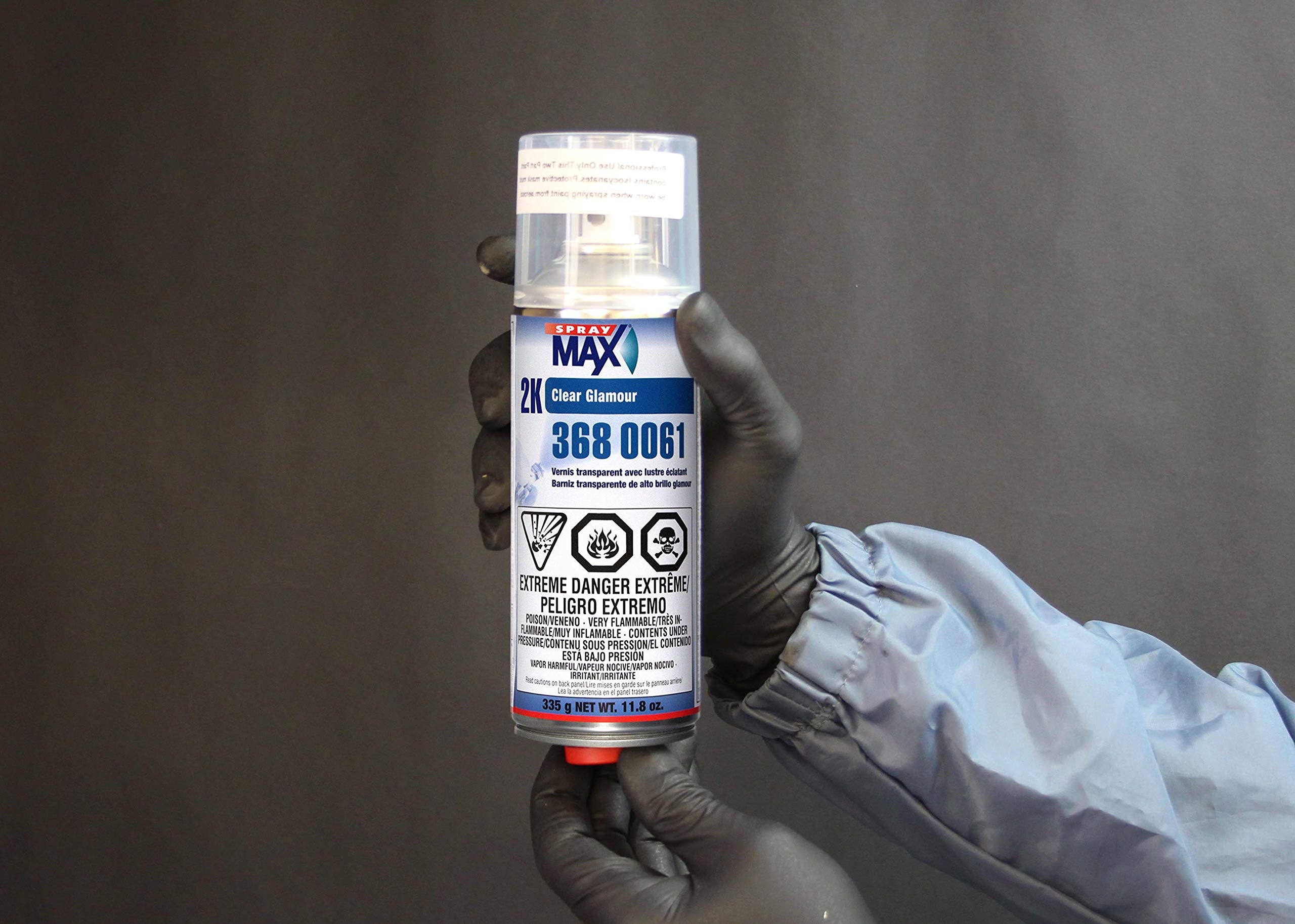 SprayMax surface texture close-up showing smooth leveling and depth benefit