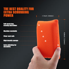 SPTA close-up of microfiber mesh texture revealing gentle lift action