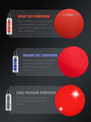 SPTA close-up compound texture revealing fine abrasives for precise cutting