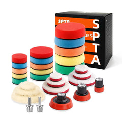 SPTA front view of full 29-piece kit showing organized contents and benefits