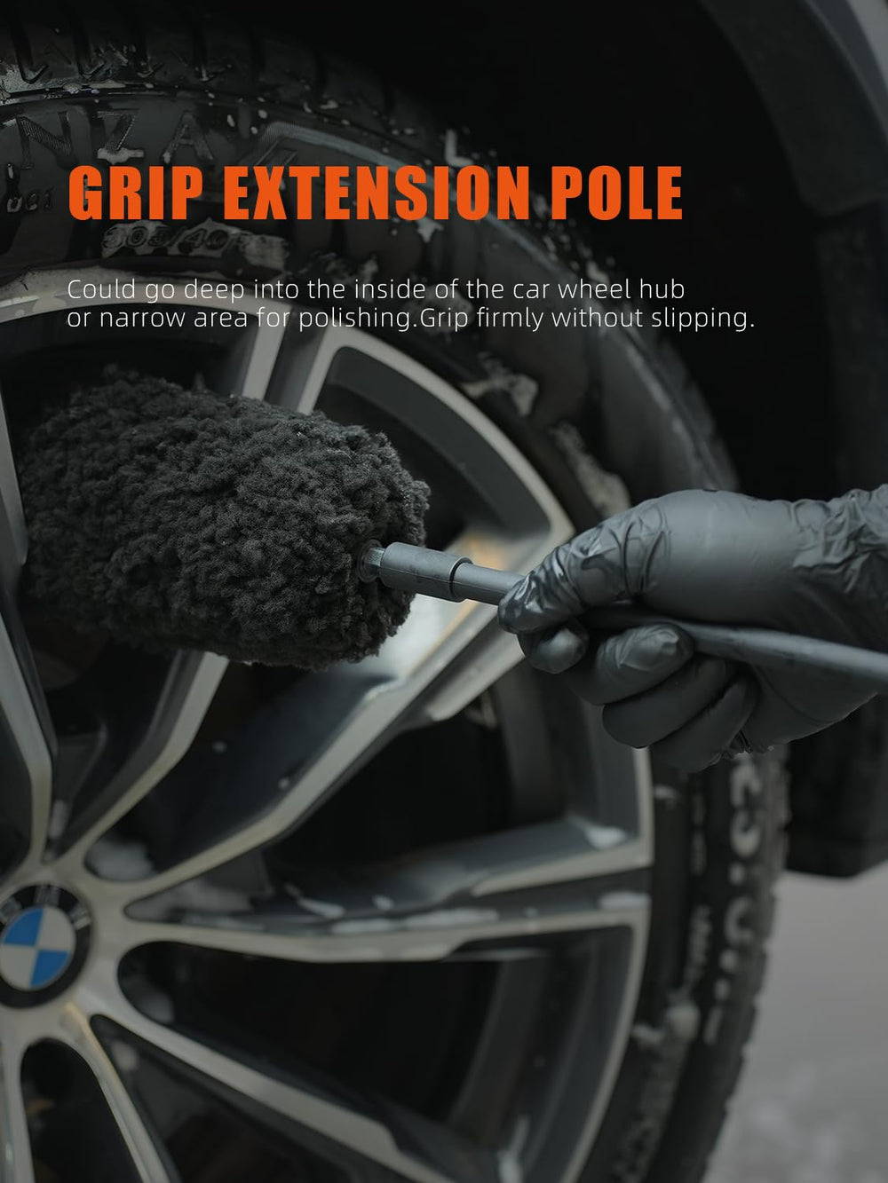 SPTA brush reaching inner barrel to lift trapped brake dust