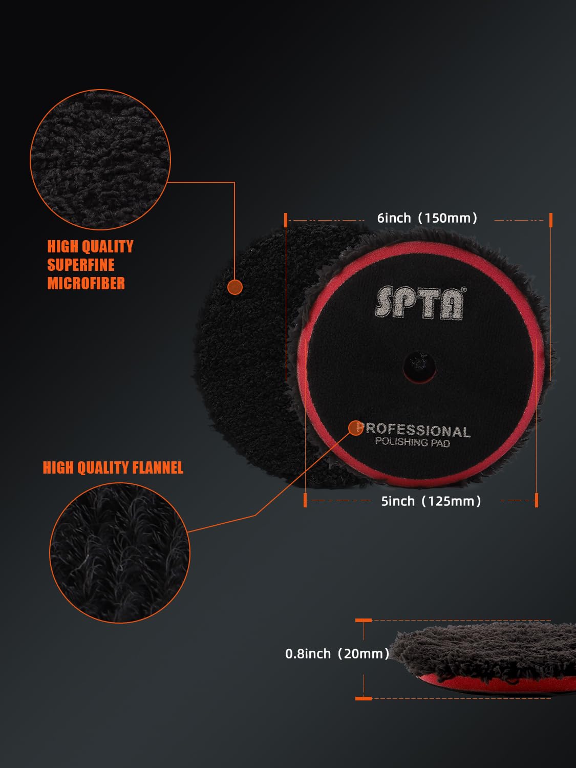 SPTA microfiber close-up highlights superfine fibers for efficient cutting