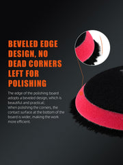SPTA pad side view showing thickened foam core for cushioning benefit