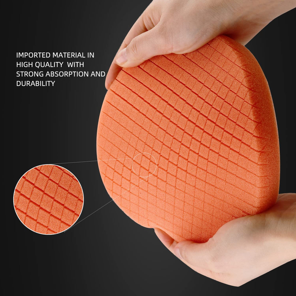 SPTA pad mounted on 6-inch backing plate, enables easy polisher compatibility