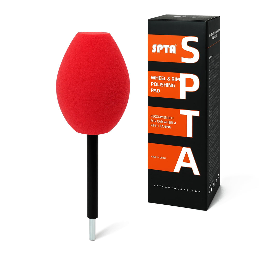 SPTA front packaging showing complete polisher kit and benefits