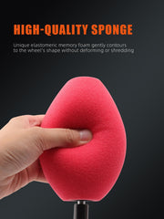 SPTA polishing ball foam texture emphasizing tear resistance and longevity