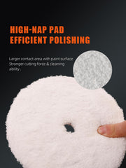 SPTA pad side profile highlighting thickened foam core for cushioning