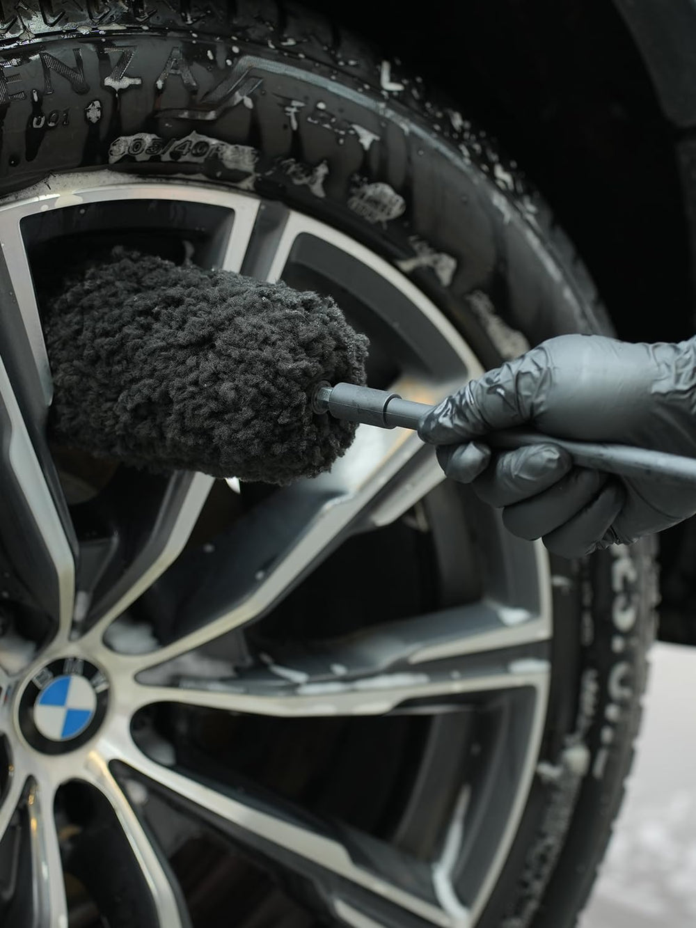 SPTA brush rinsed and air-dried for durable reuse