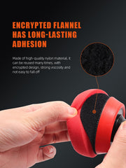 SPTA wool and microfiber pads close-up highlighting durability and finish
