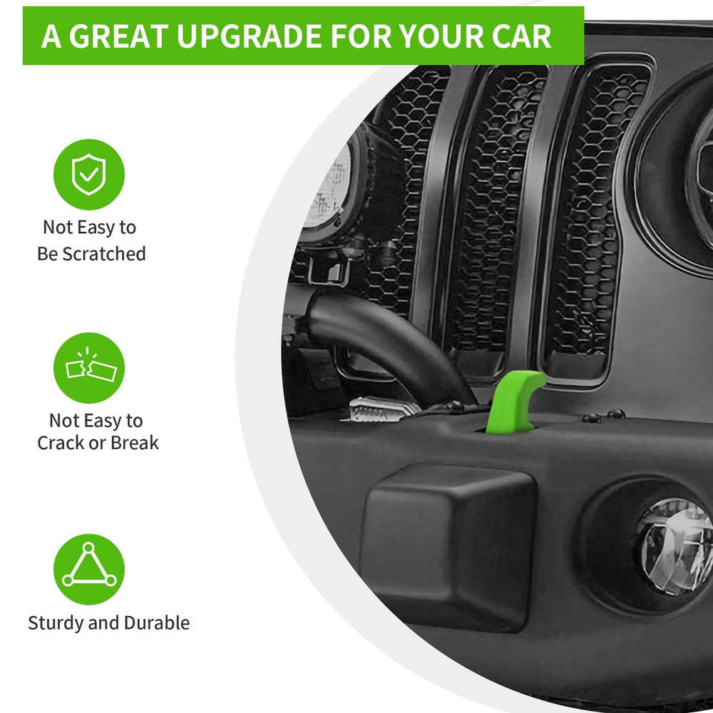 SQQP installed on Jeep bumper demonstrating clean aesthetic benefit