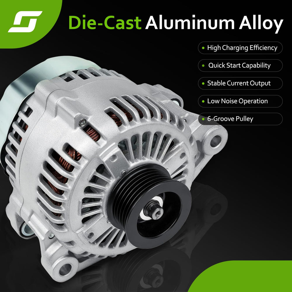 srosant alternator boxed with mounting hardware for complete swap convenience