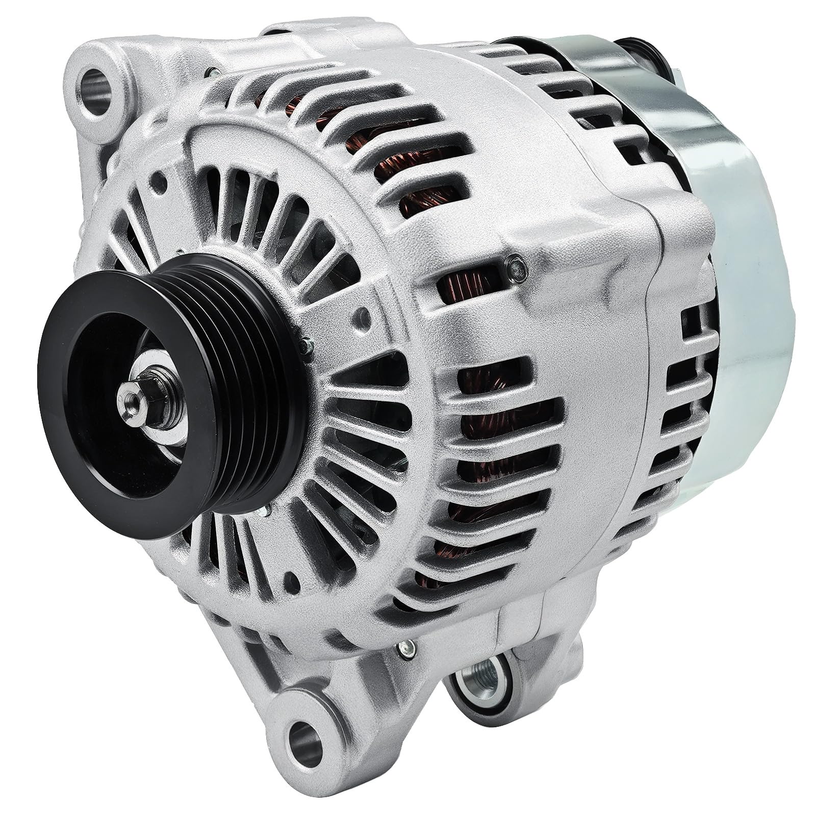srosant alternator front view showing compact design and reliable charging