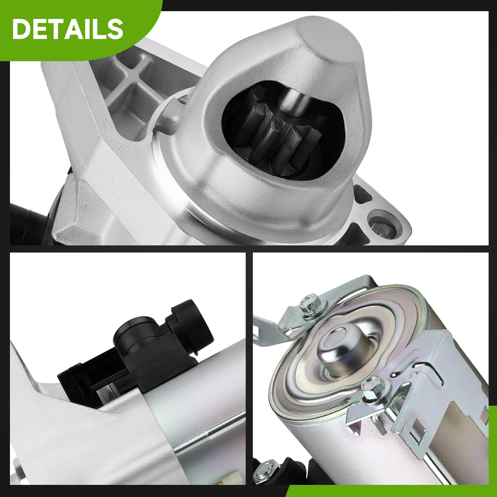 srosant starter packaging with warranty card showing one-year replacement coverage