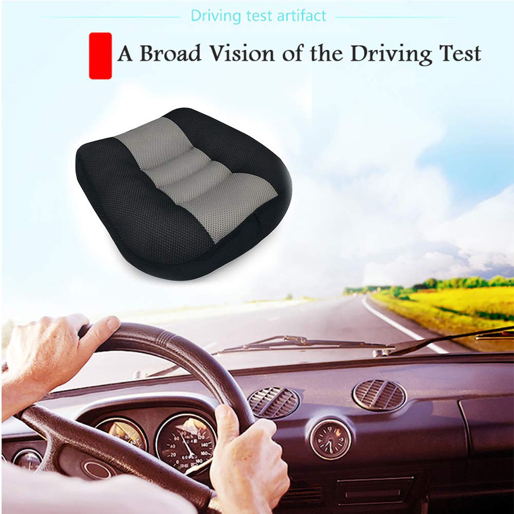 Srutirbo side profile comparing cushion height for better driving visibility