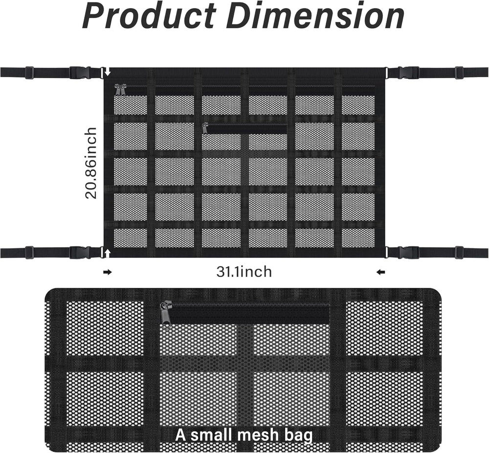 SSNNUU close-up of double-layer mesh highlighting durable construction