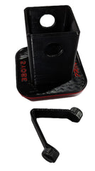 Generic ST hitch cover closeup of 3D printed texture, highlights sturdy finish