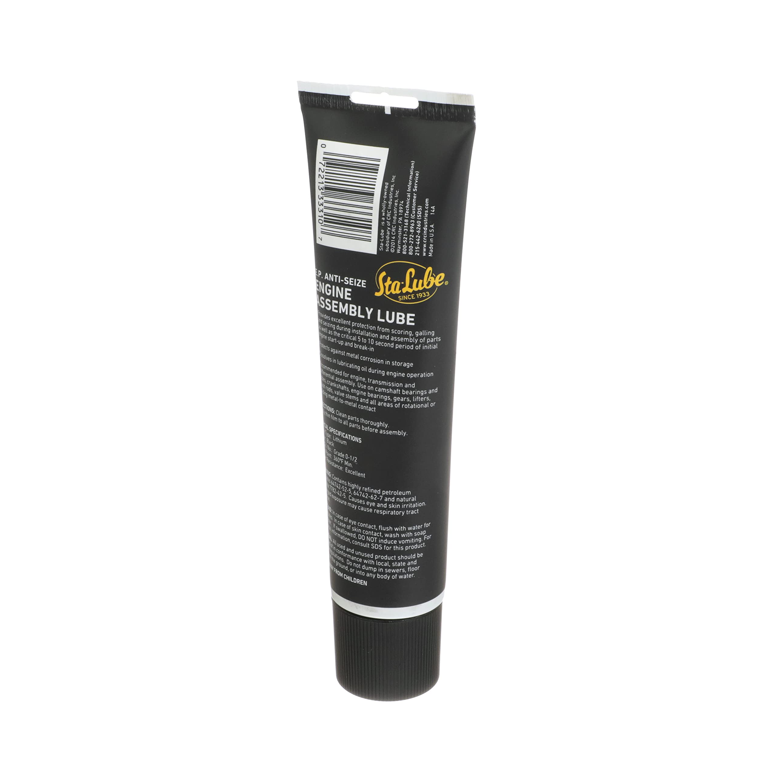 Sta-Lube SL3331 grease texture close-up showing moly-graphite quality and adhesion