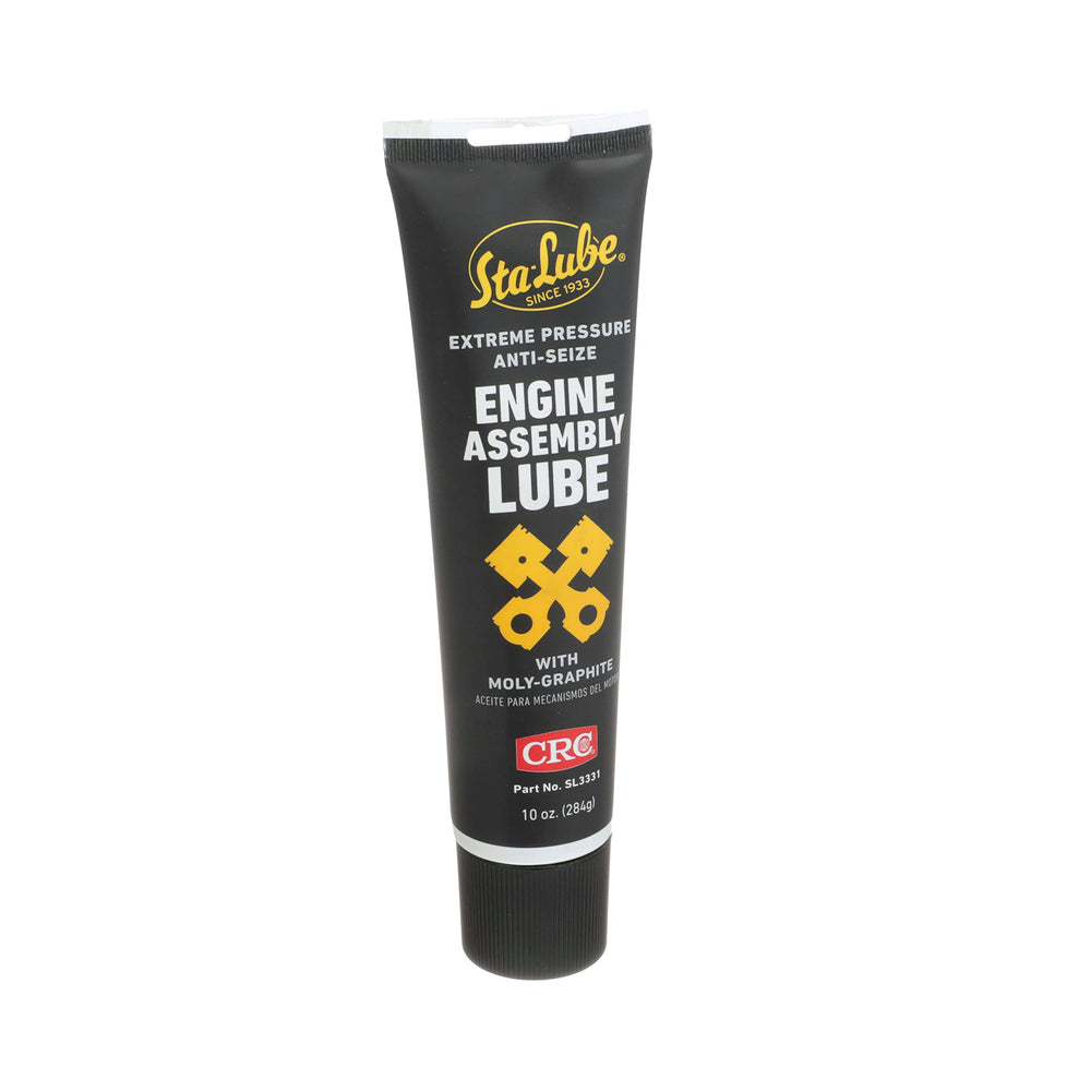 Sta-Lube SL3331 front-facing 10 oz tube showing label and usage benefits