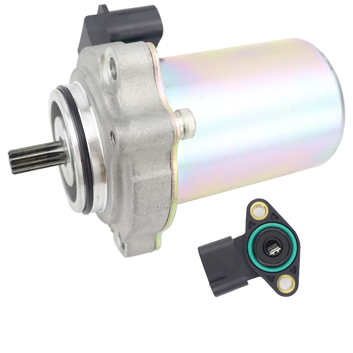 STABSOLI shift motor front view showing mounting points and reliable fit