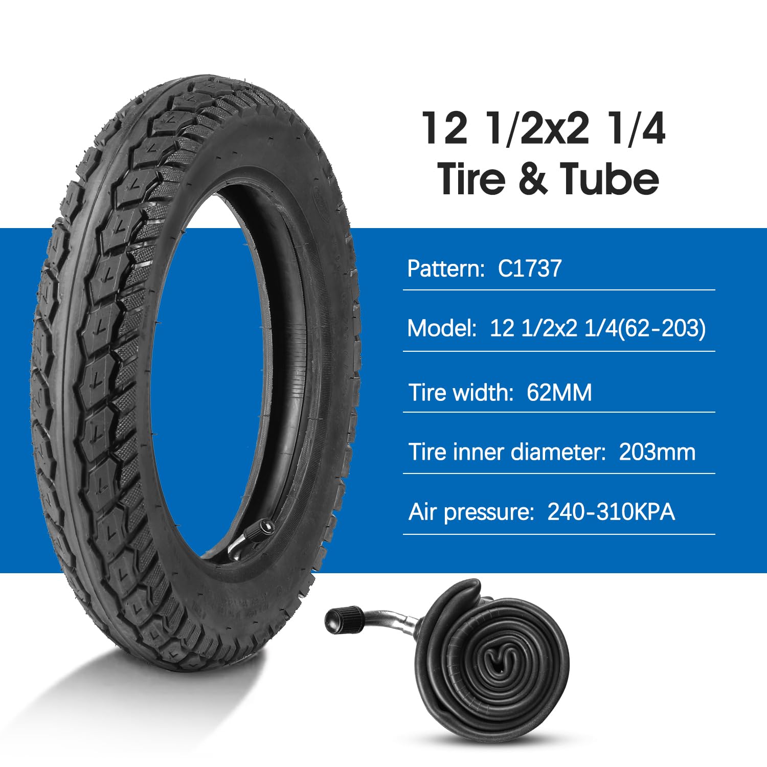 StaiBC installation scale comparison showing compatibility with 8-inch rim