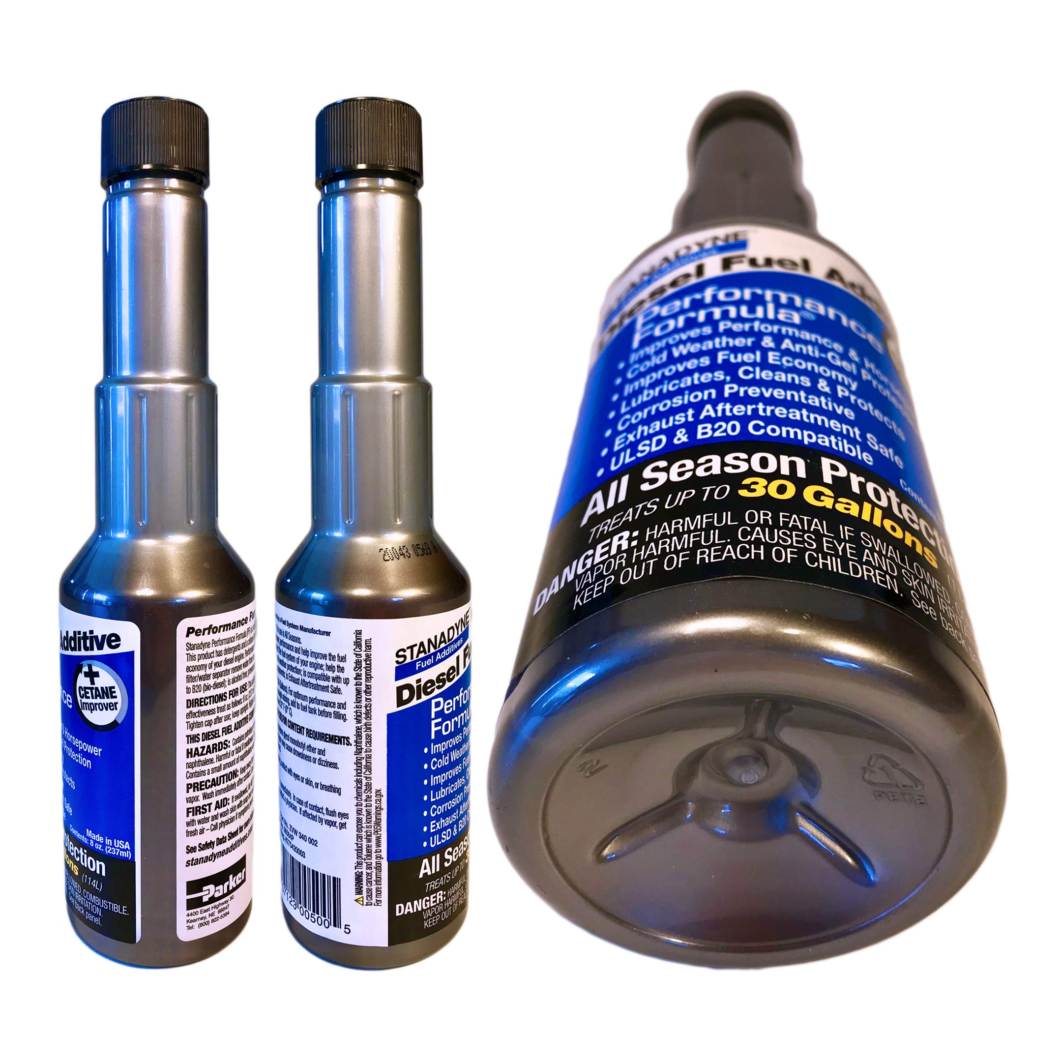 Stanadyne used while refueling a diesel truck demonstrating performance recovery
