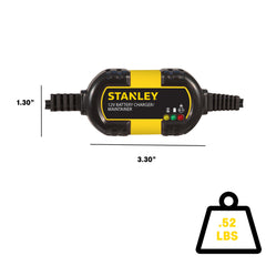STANLEY BM1S clamps and O‑ring terminals for versatile connections, provides secure hookup