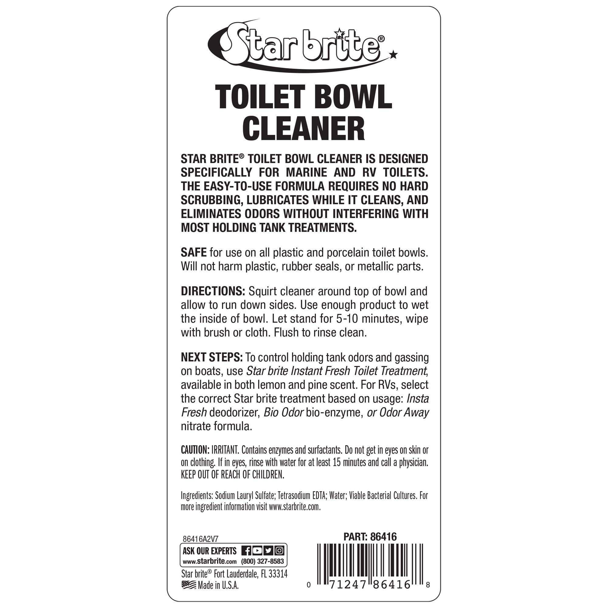 STAR BRITE close-up of liquid texture demonstrating concentrated cleaning power
