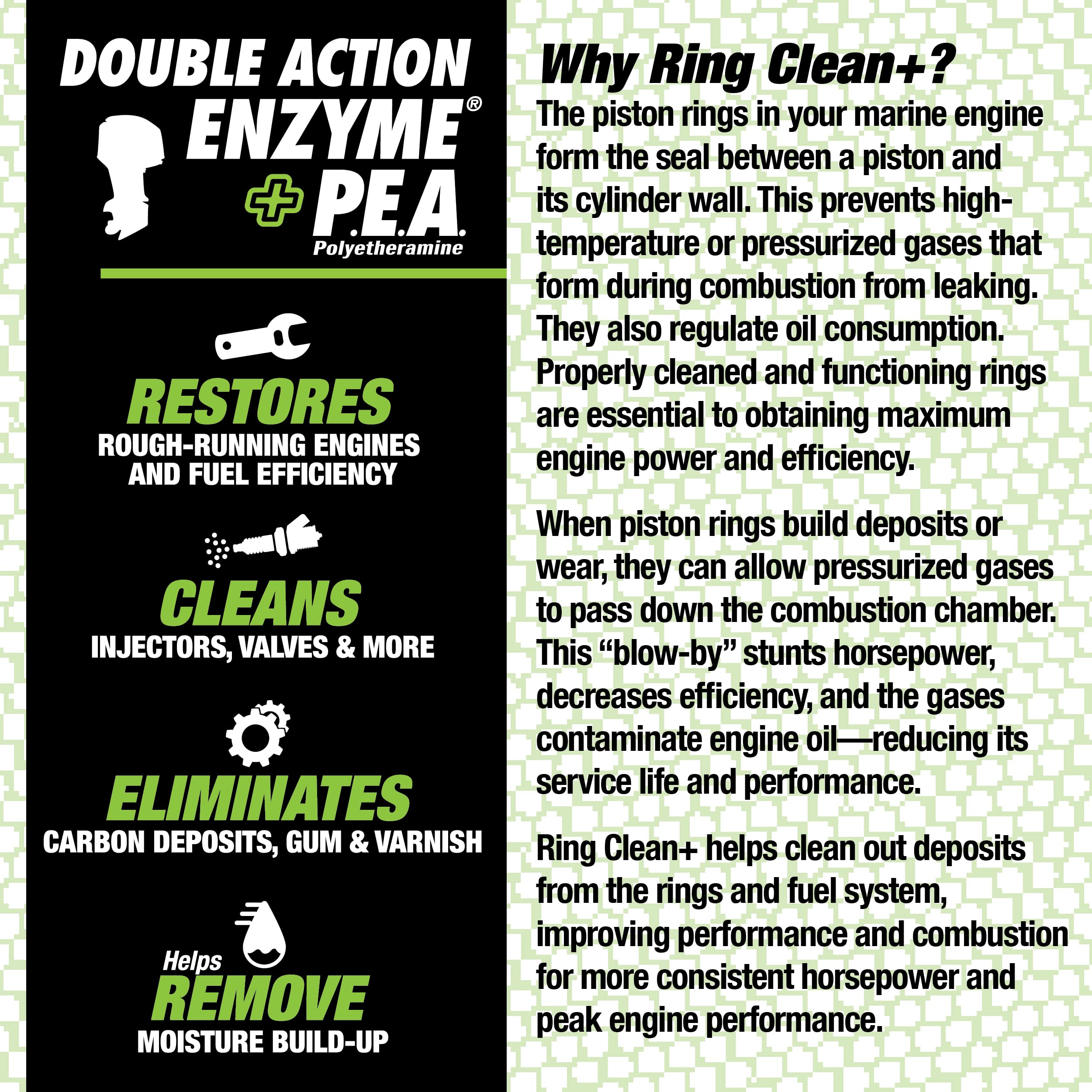 STAR BRITE side-by-side injector image showing cleaned components