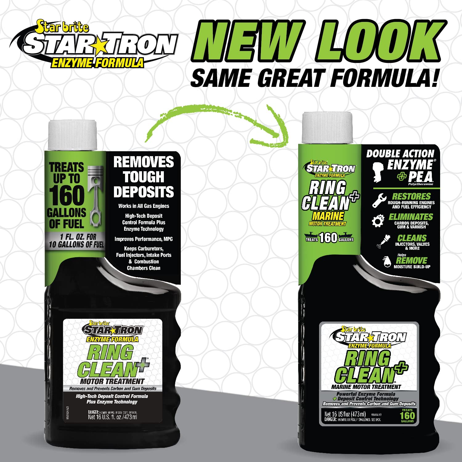 STAR BRITE bottle in garage scene showing everyday engine maintenance
