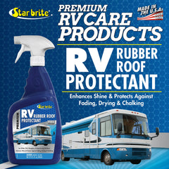 STAR BRITE bottle held in hand showing 32 oz scale and portability
