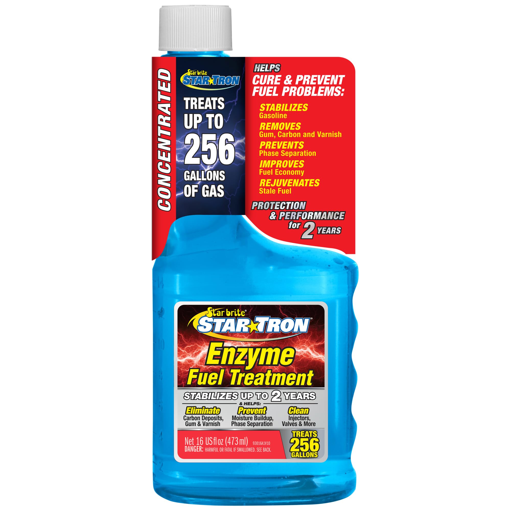 STAR BRITE Star Tron front label showing product identity and benefits