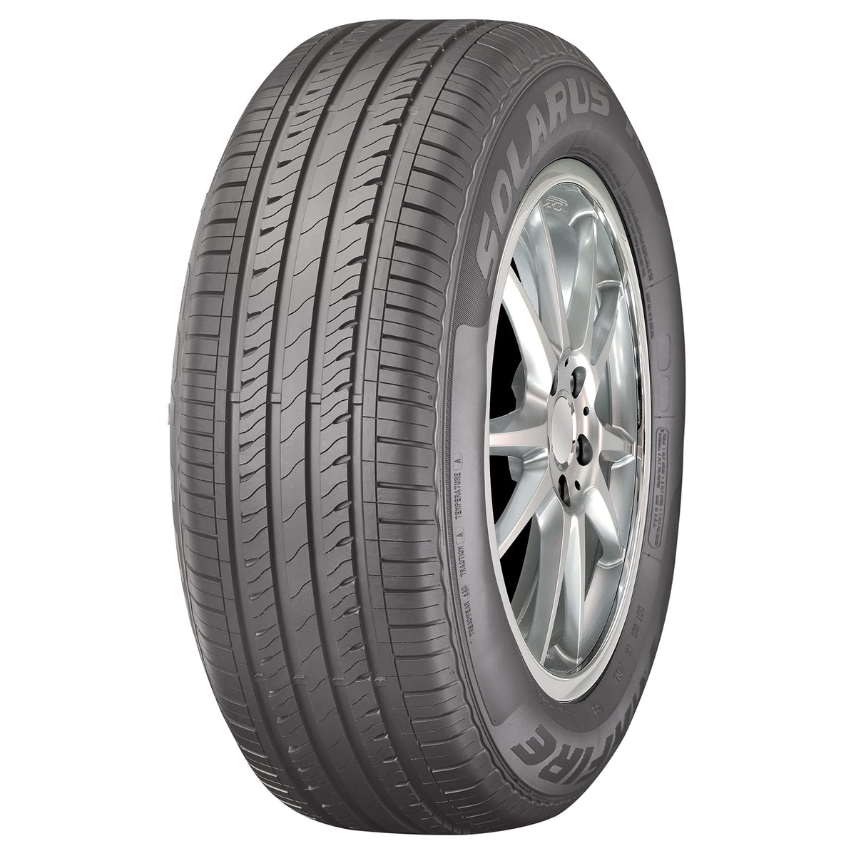 STARFIRE tire front profile showing tread for reliable grip