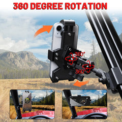 StarknightMT ball joint rotated to demonstrate full 360 degree adjustment