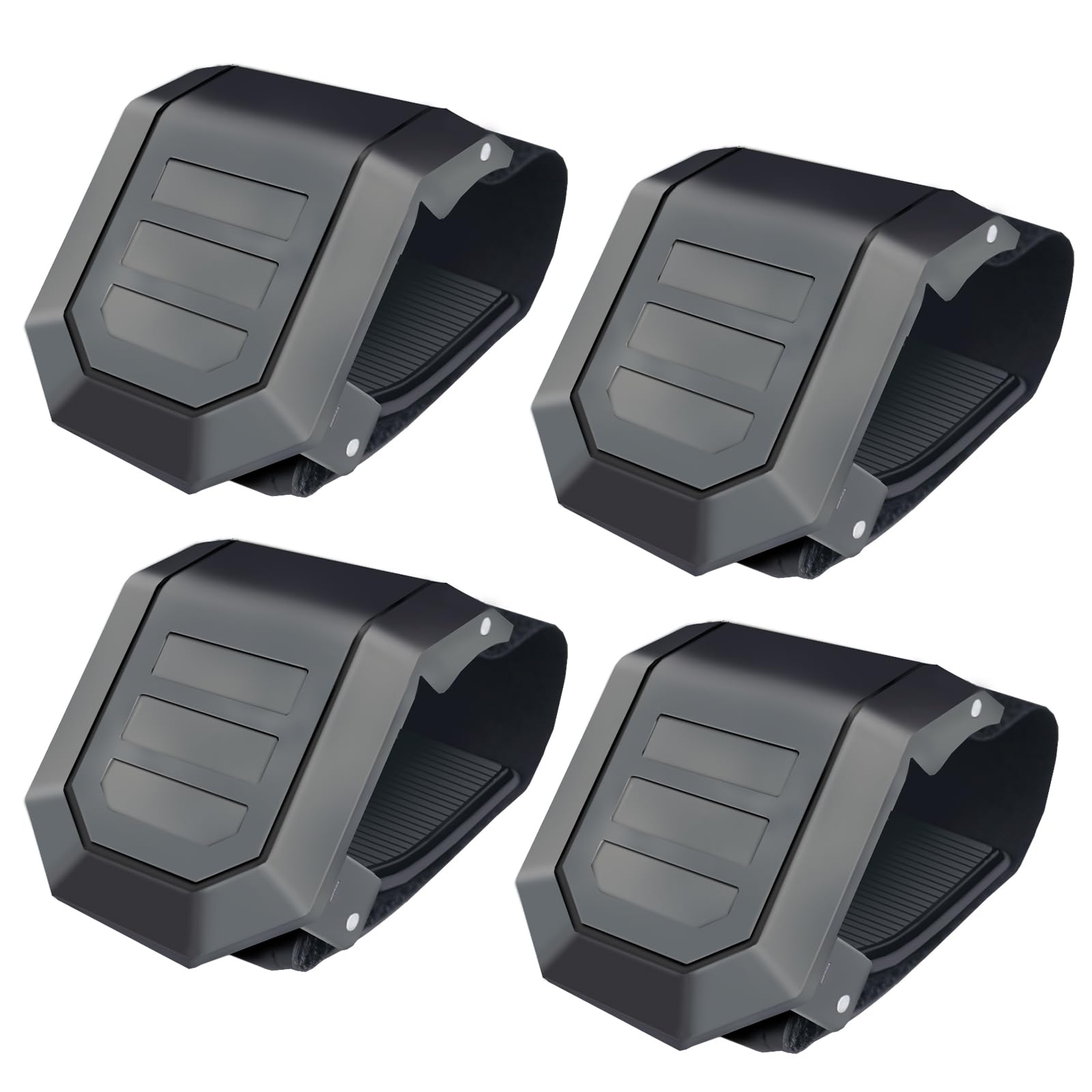 StarknightMT clamp front view showing secure windshield hold and improved stability