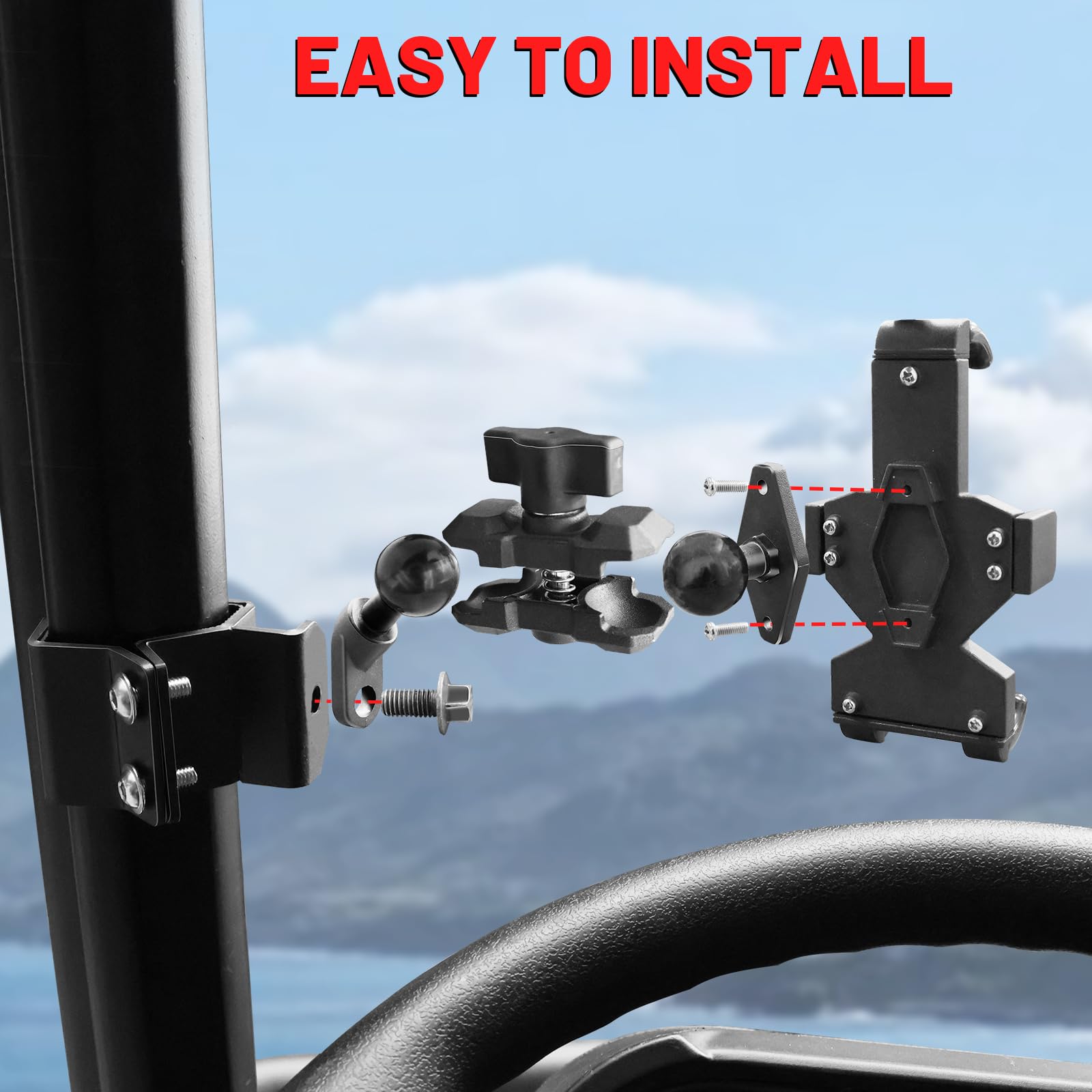 StarknightMT installed on Polaris Ranger in off-road lifestyle setting