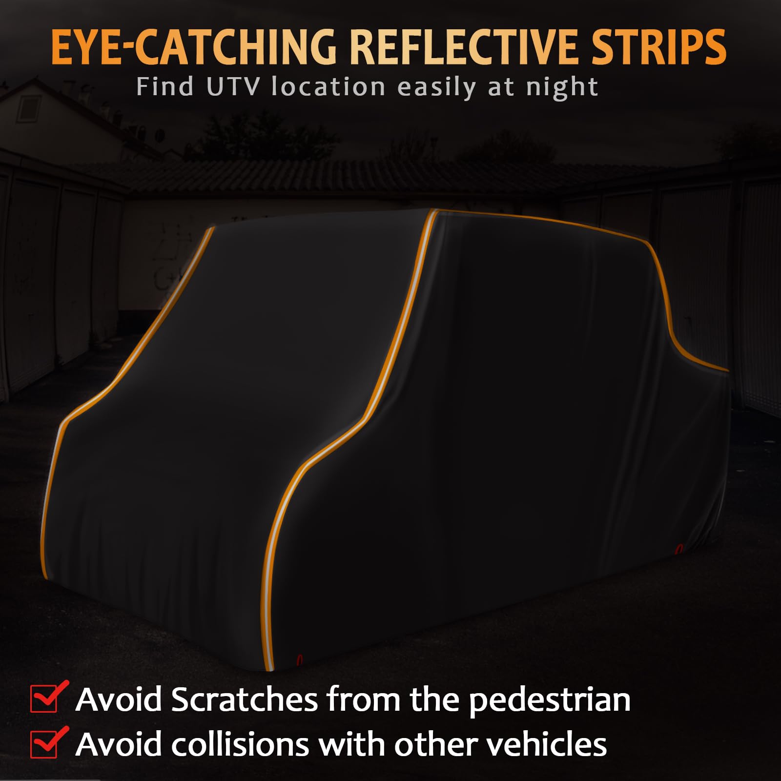 StarknightMT reflective strips visible at night improving safety