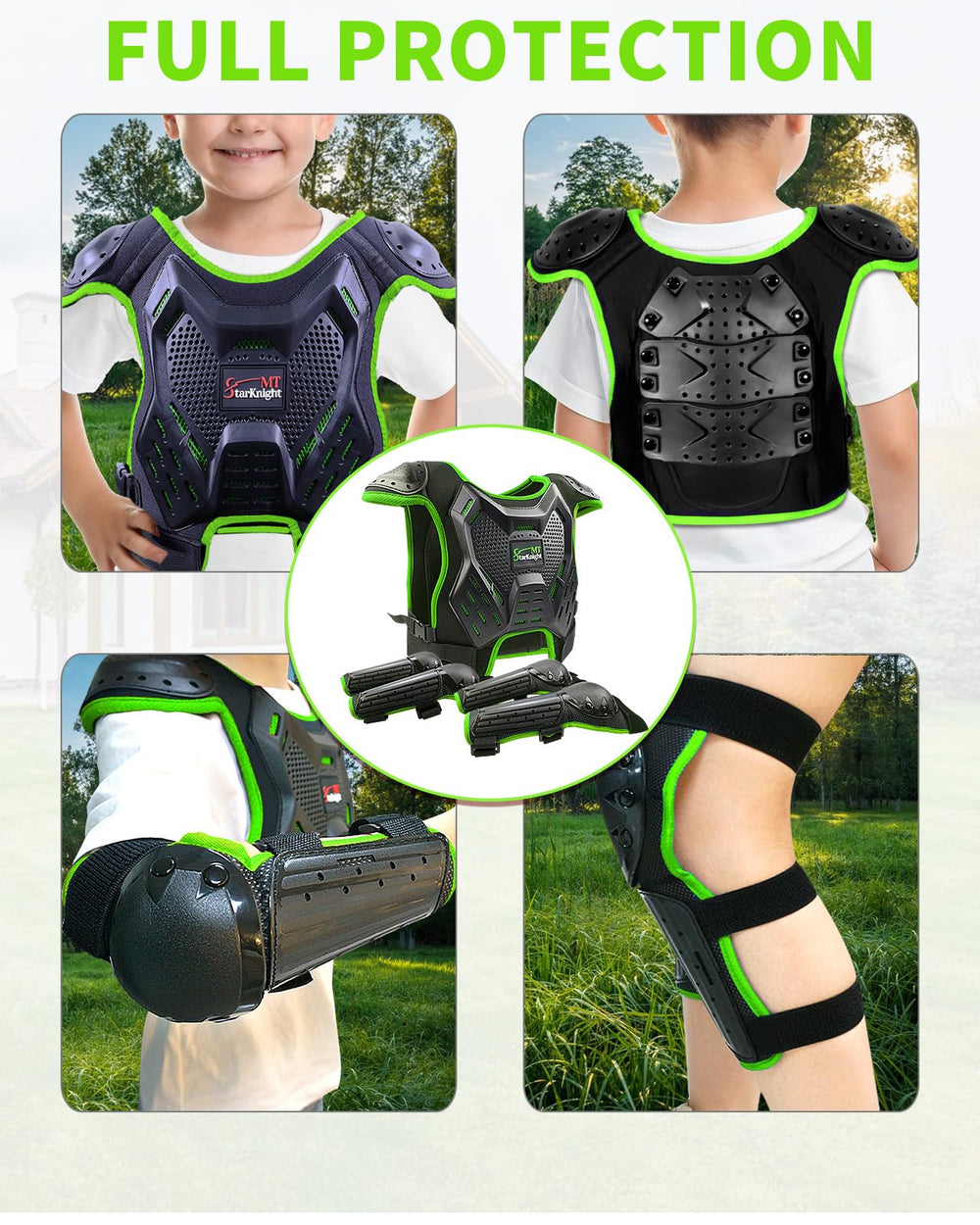 StarknightMT elastic straps and hook-and-loop fastener for easy adjustments
