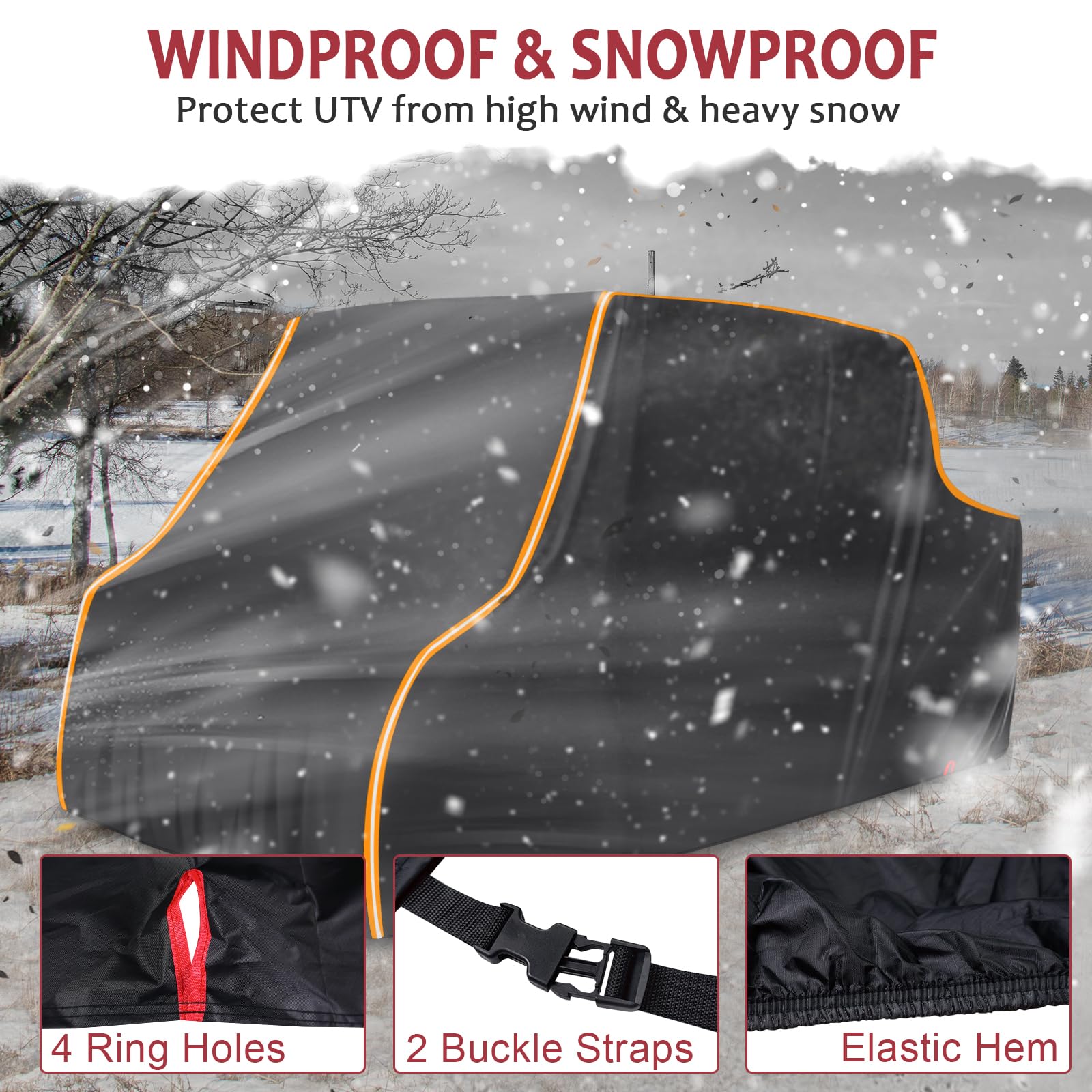 StarknightMT wheel tie rope fastening for windproof stability